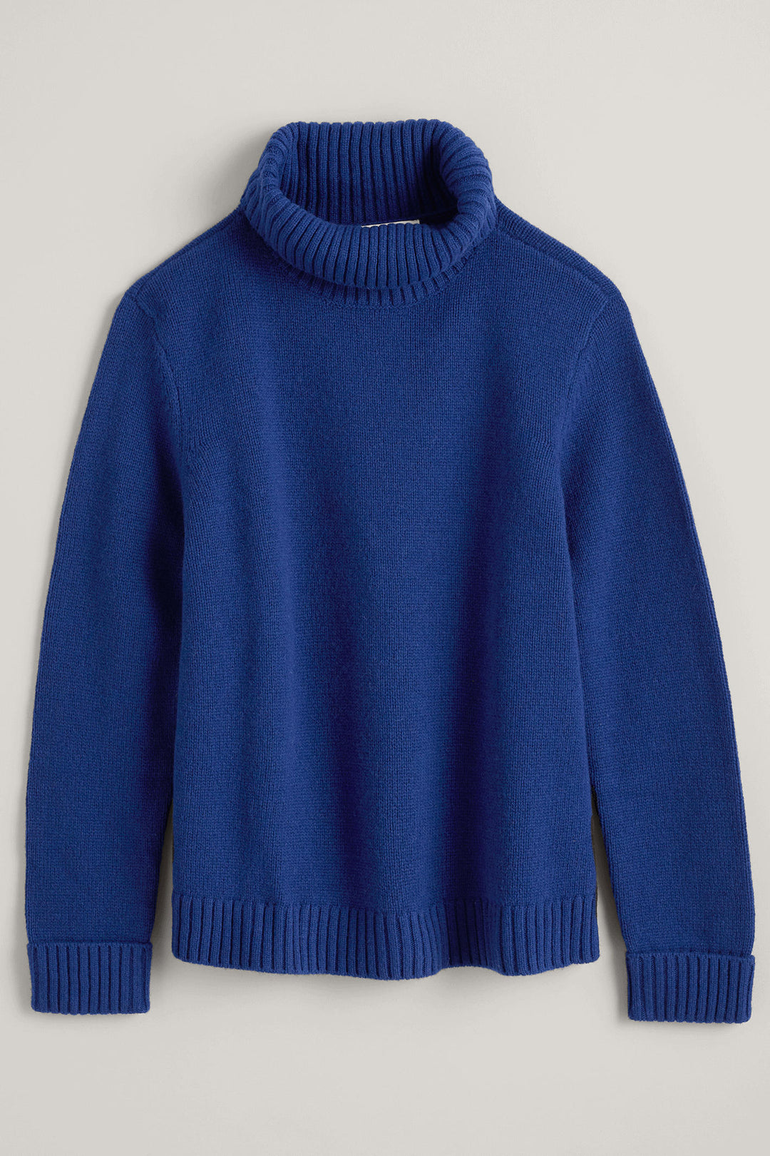 Seasalt 228 Braque Marine Blue Rollneck Jumper - Shirley Allum Boutique