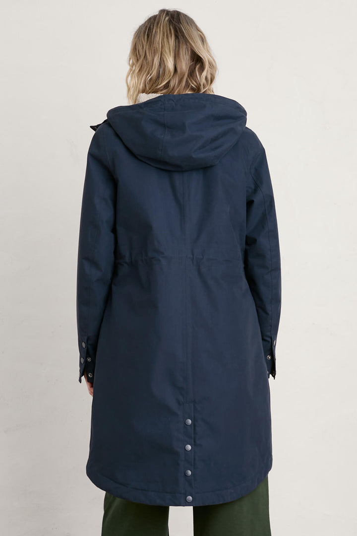 Seasalt 463 Midnight Blue Plant Hunter 2 Raincoat - Shirley Allum Boutique
