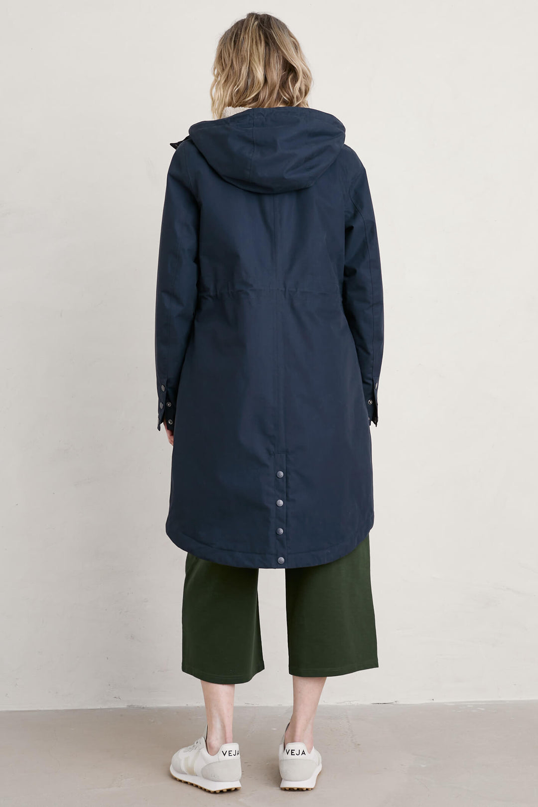 Seasalt 463 Midnight Blue Plant Hunter 2 Raincoat - Shirley Allum Boutique