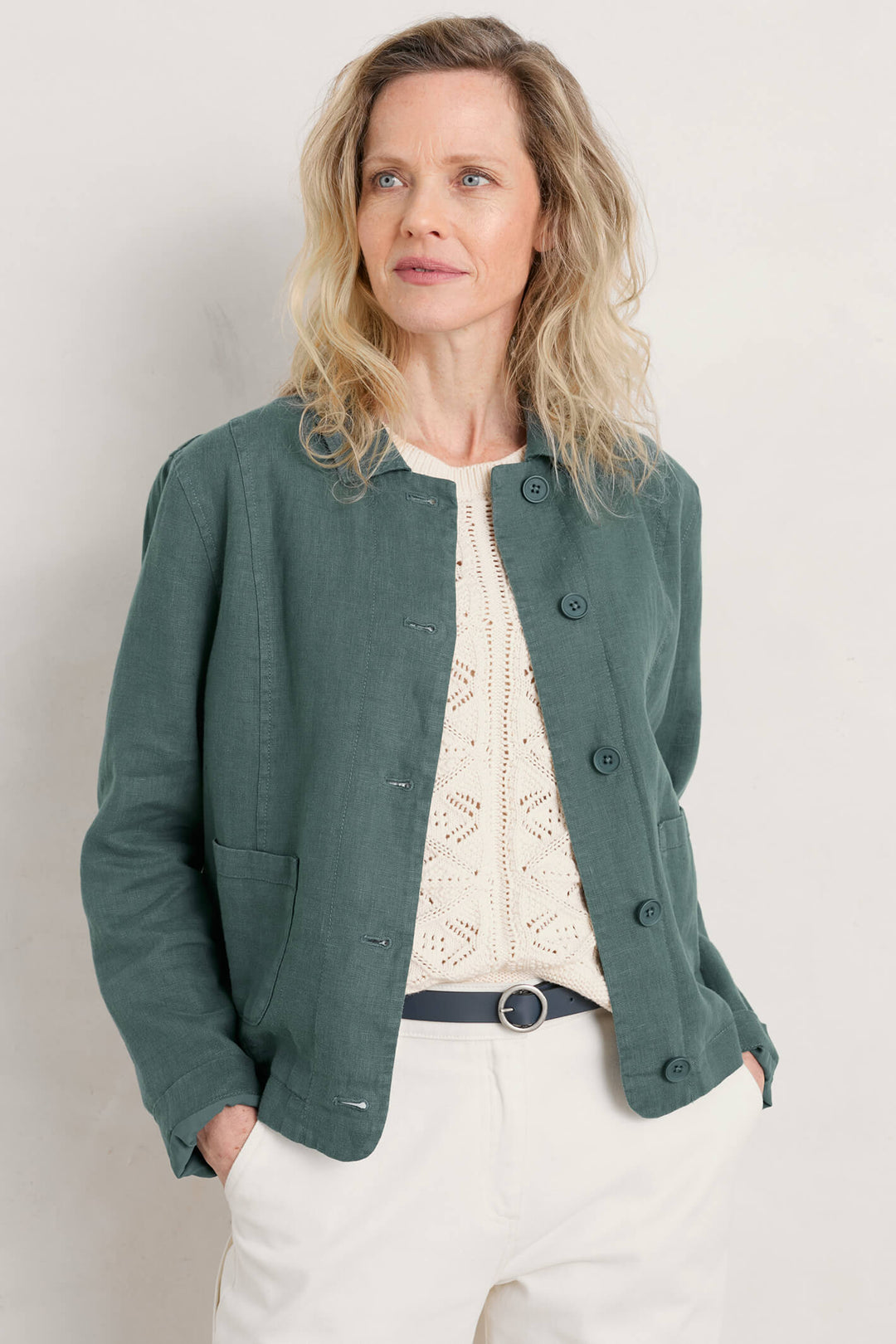 Seasalt Arame Dark Lichen Jacket - Shirley Allum Boutique