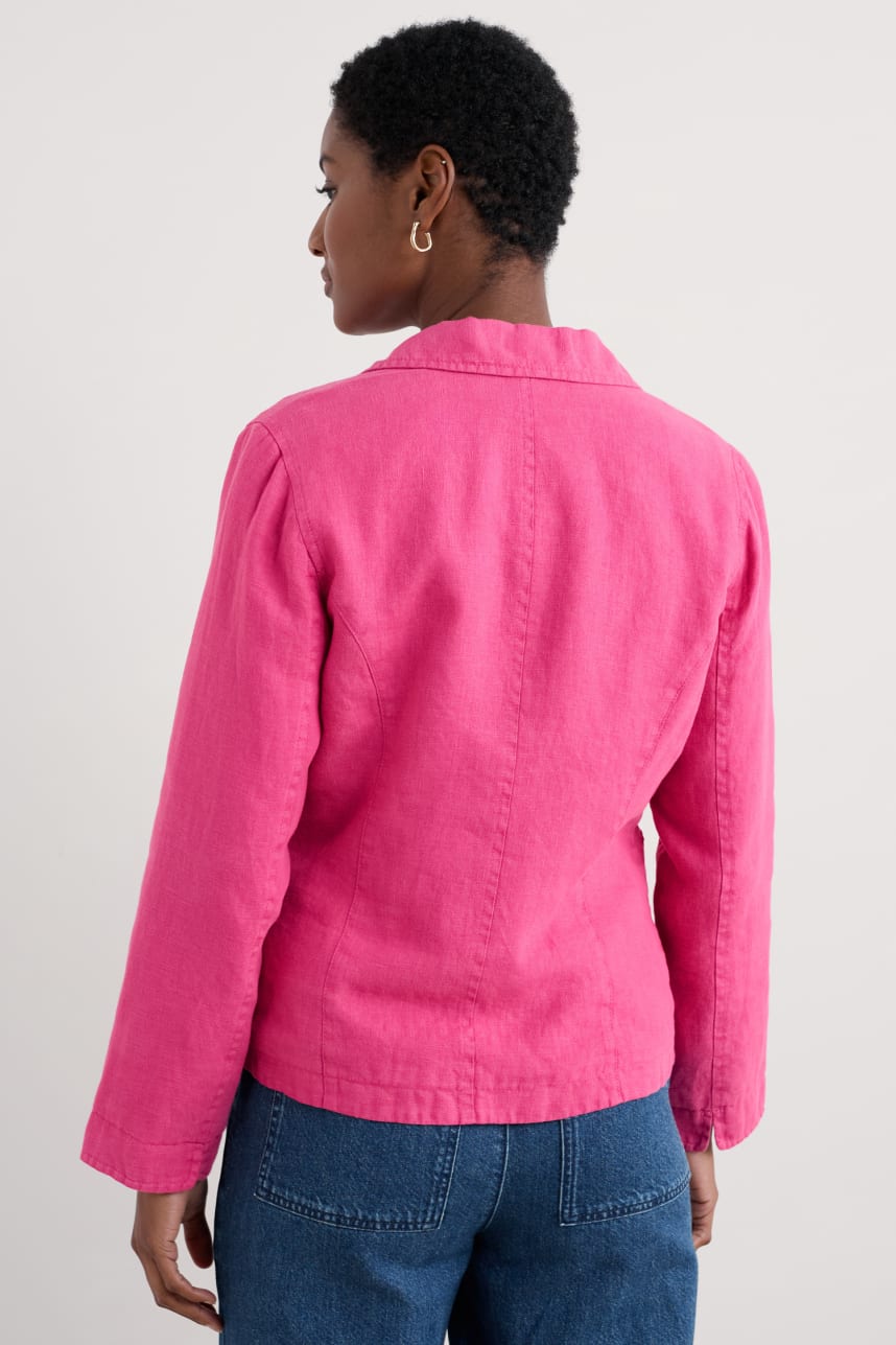 Seasalt Blinker Blazer Jacket Regular Tulip Pink WM32083R - Shirley Alum Boutique