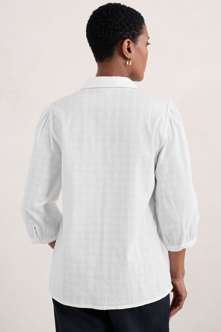Seasalt Blouse Hope Cottage II Salt White B-WM33032-4325 - Shirley Allum Boutique