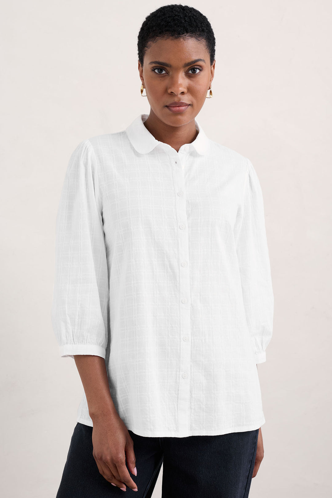 Seasalt Blouse Hope Cottage II Salt White B-WM33032-4325 - Shirley Allum Boutique