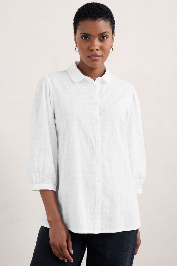 Seasalt Blouse Hope Cottage II Salt White B-WM33032-4325 - Shirley Allum Boutique