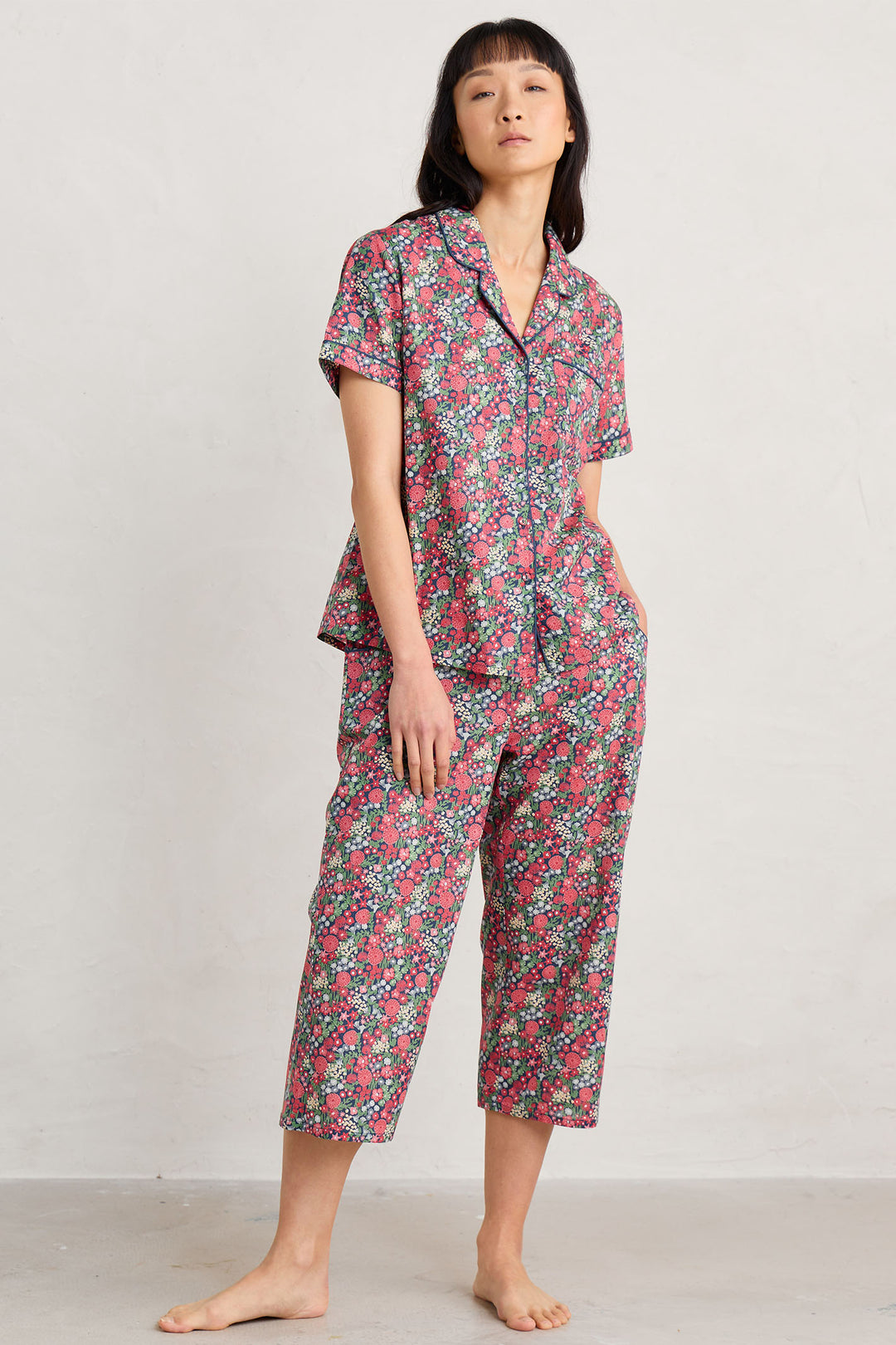 Seasalt Companion Border Seathrift Nesting Bird Pyjamas - Shirley Allum Boutique