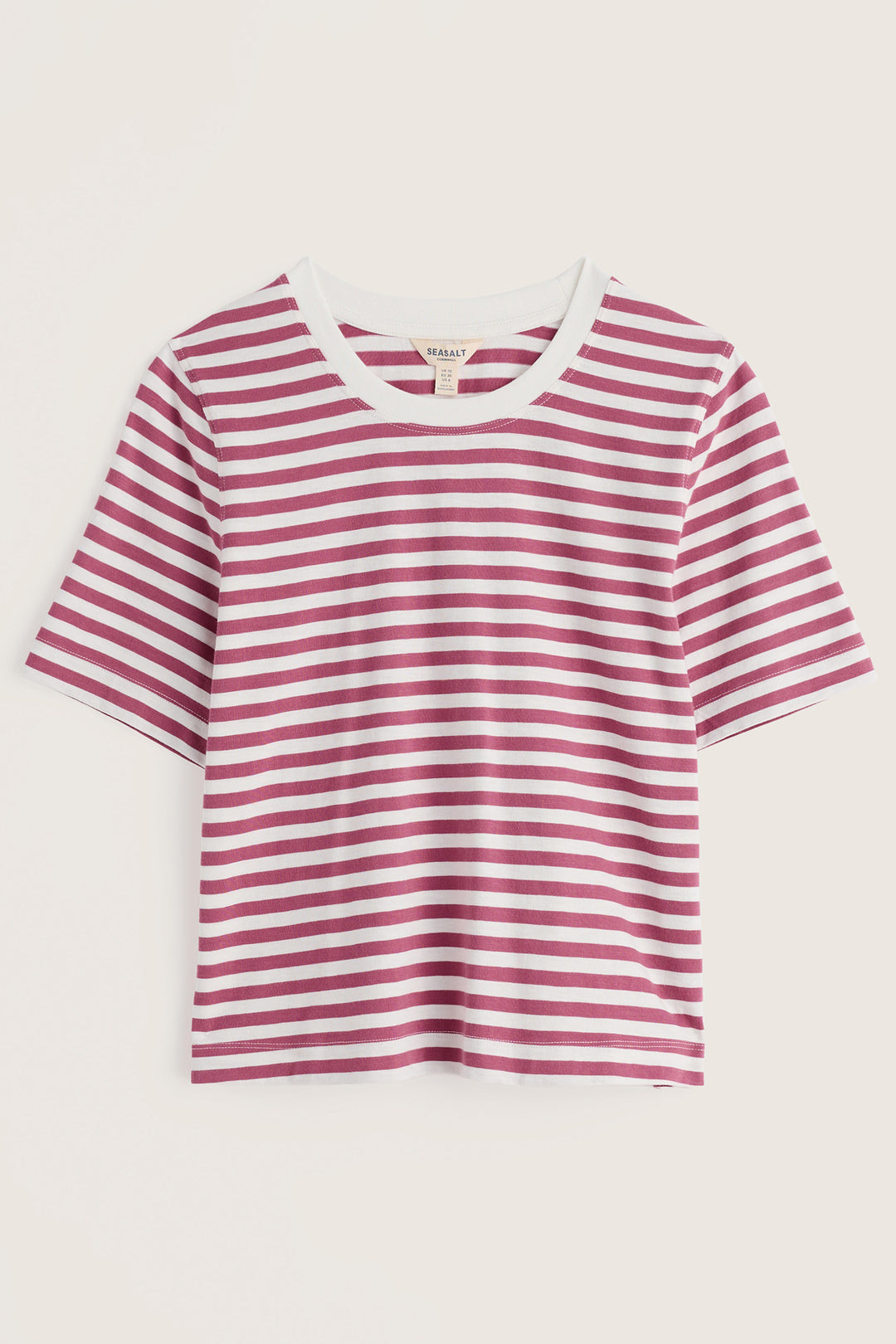 Seasalt Cornwall Copseland Mini Cornish Chalk Rosa Pink T-Shirt WM32430 38484, packshot