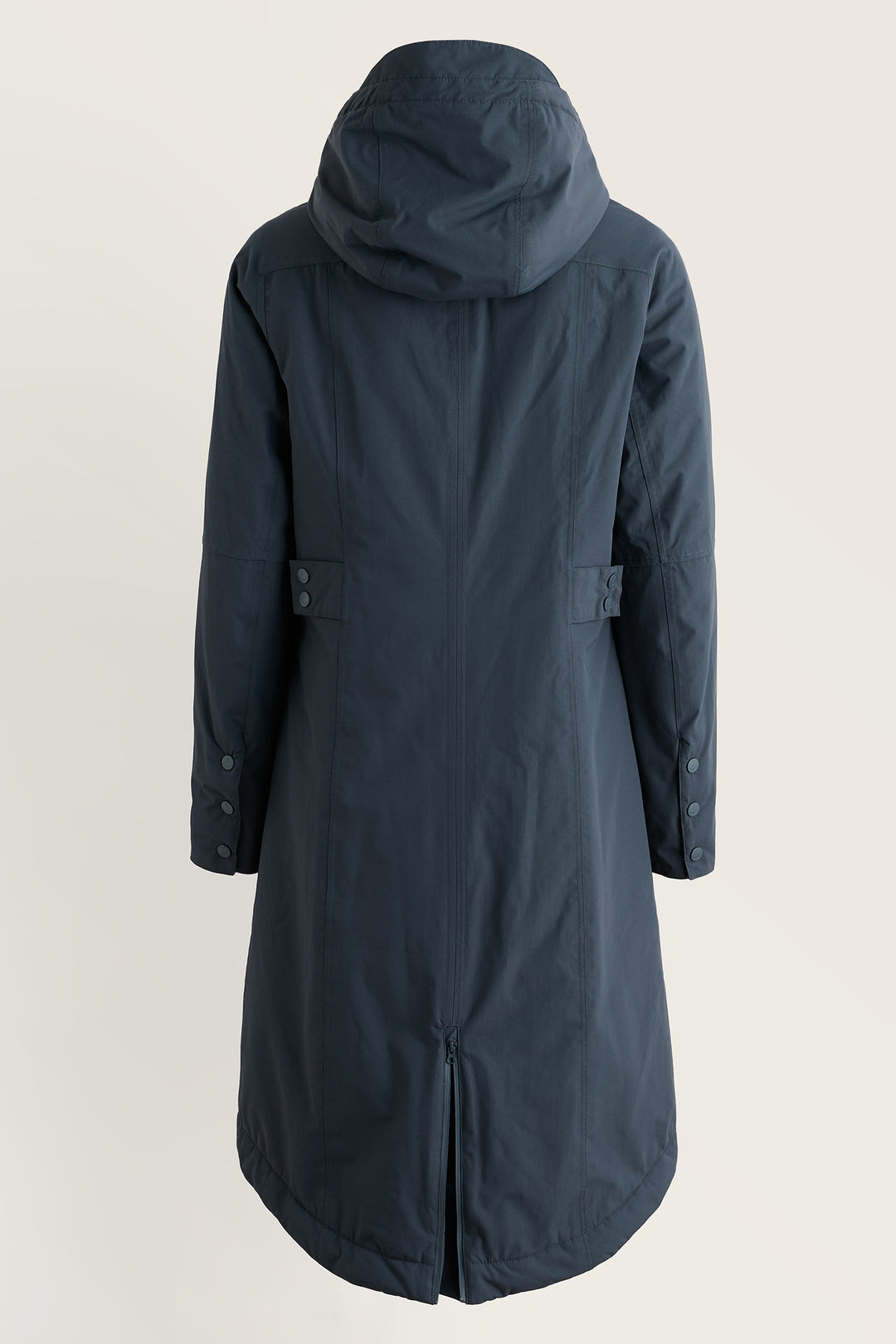 Seasalt Cornwall Janelle Squid Ink Navy Coat, back view