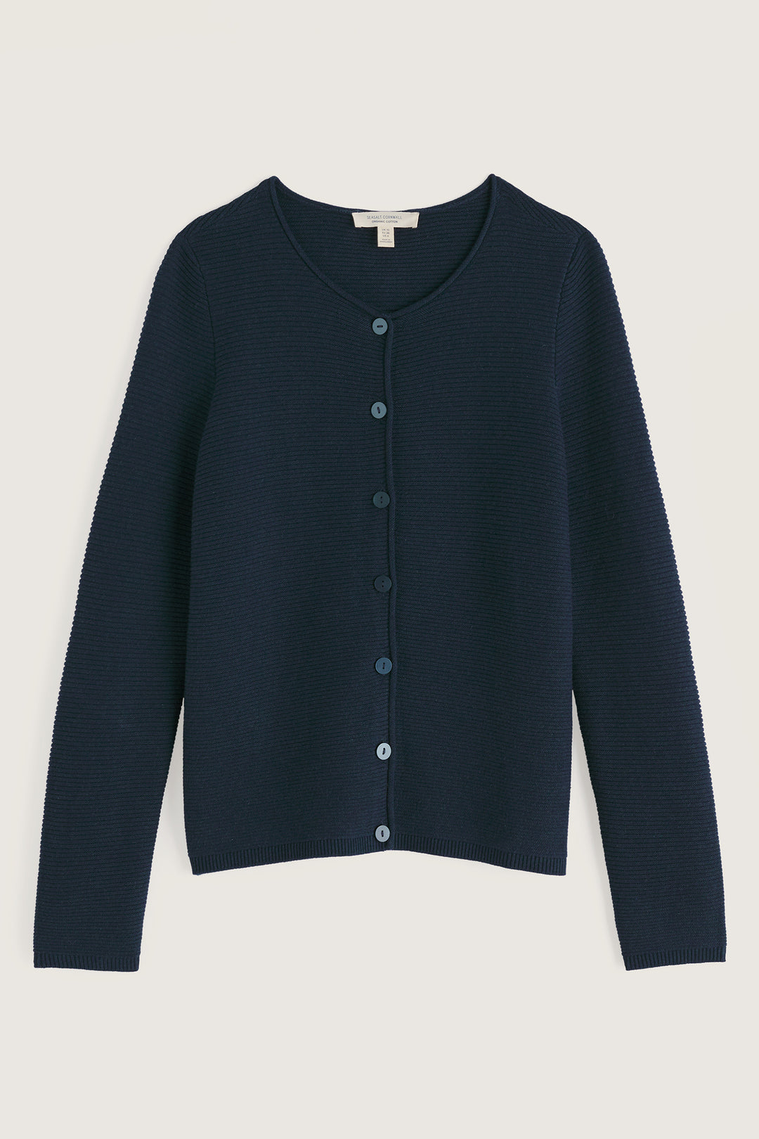 Seasalt Cornwall Makers Maritime Navy Cardigan WM39132, packshot