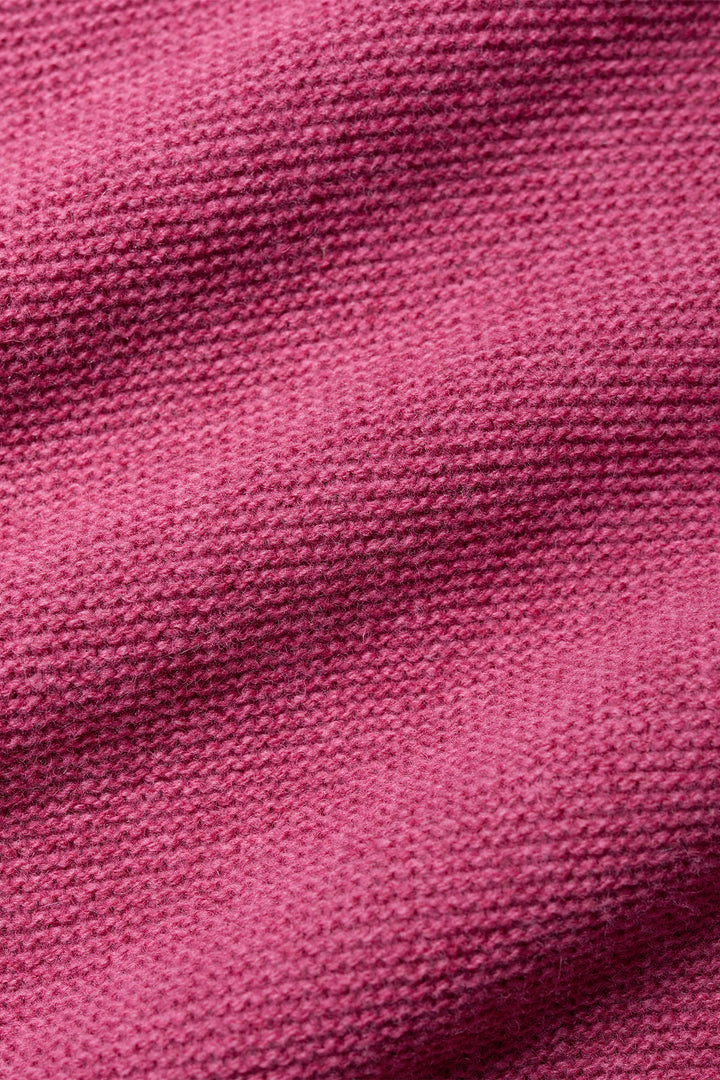Close-up of pink textured fabric