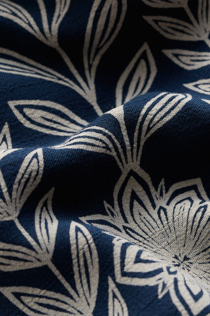 Seasalt High Woods Shirt Ice Flower Maritime - Shirley Allum Boutique