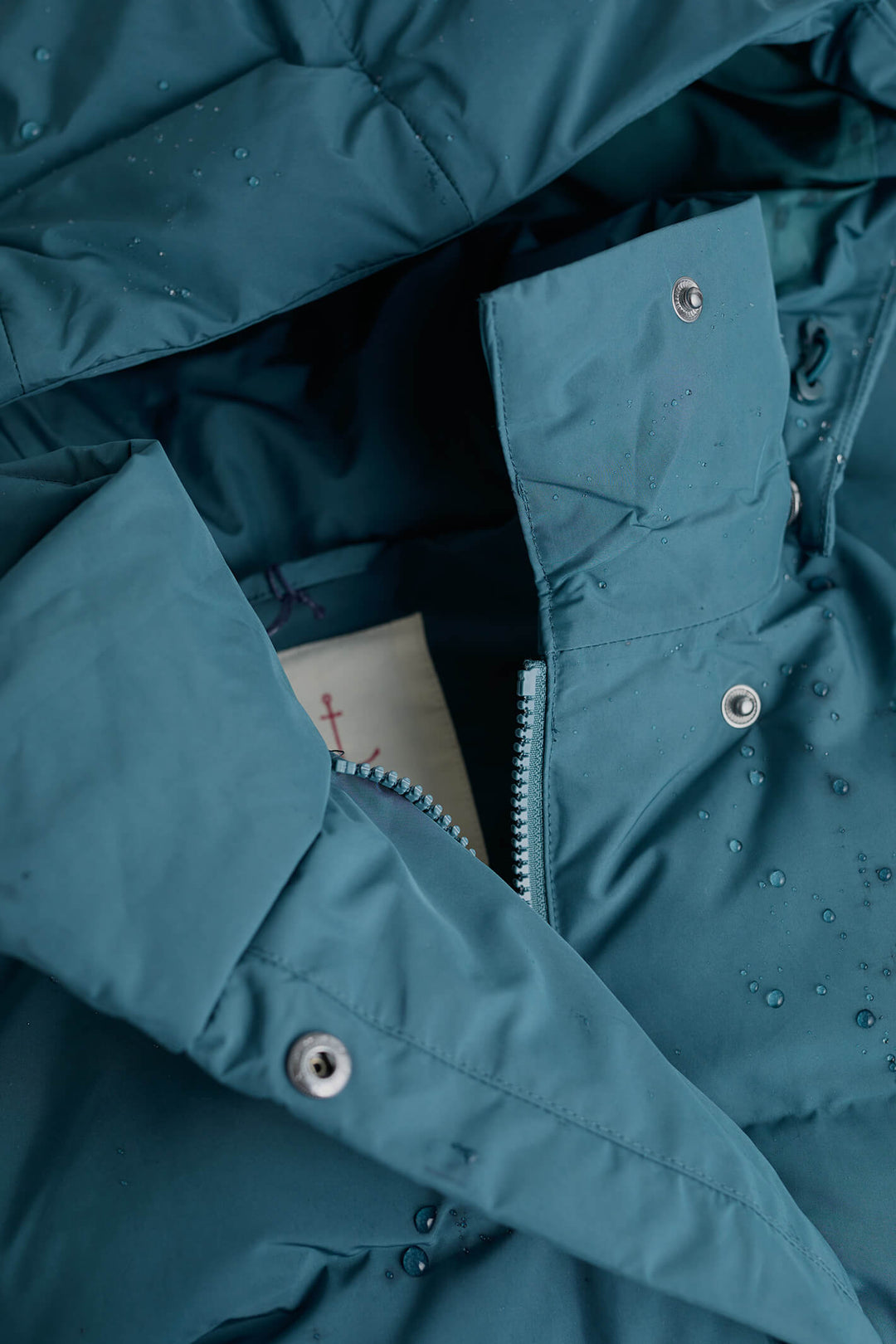 Seasalt Holywell Bay Dusky Jade Green Waterproof Padded Coat - Shirley Allum Boutique