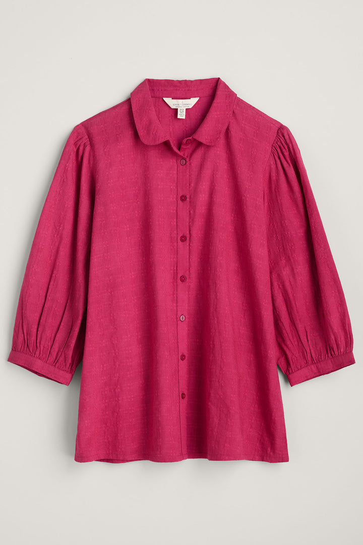 Seasalt Hope Cottage Blouse II Charm Pink B WM-33032-10375 - Shirley Allum Boutique