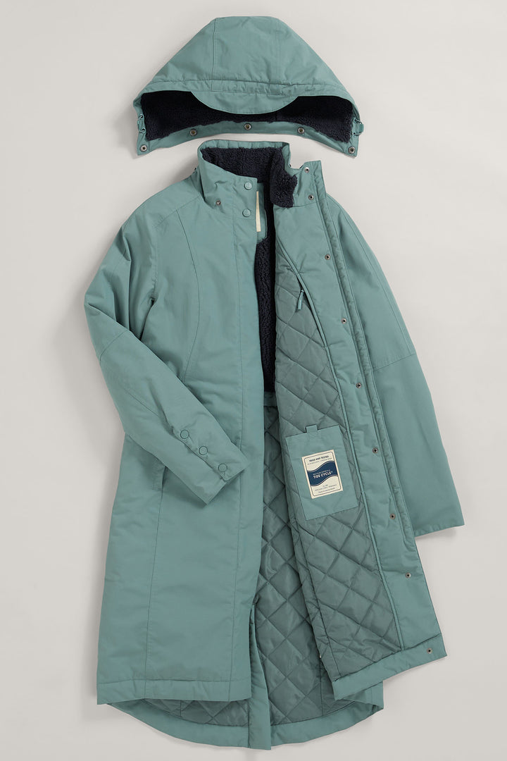 Seasalt Janelle Raincoat Litchen Blue B-RN35907-14248 - Shirley Allum Boutique