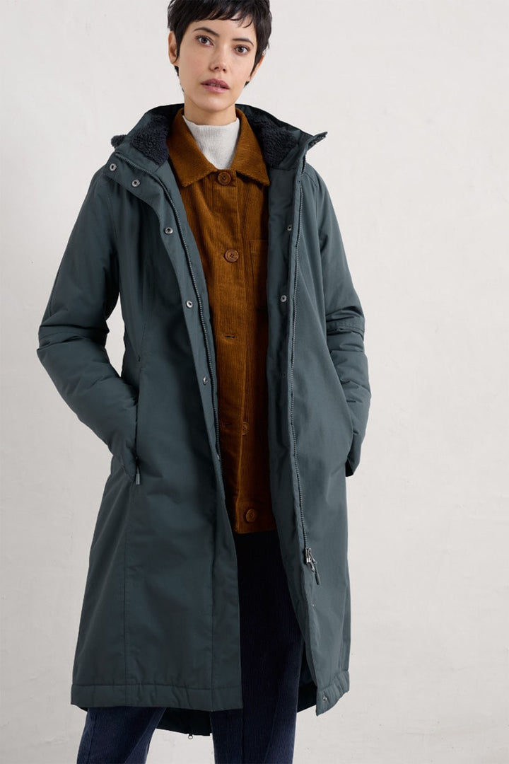 Seasalt Janelle Raincoat Nickel B-RN35907-15340 - Shirley Allum Boutique