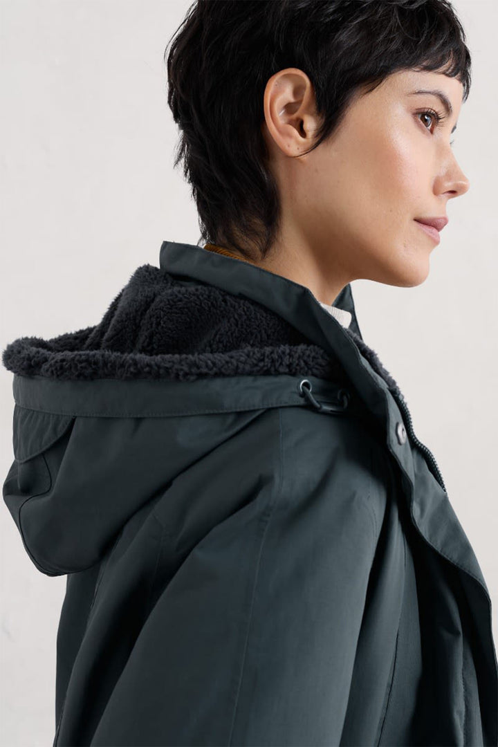 Seasalt Janelle Raincoat Nickel B-RN35907-15340 - Shirley Allum Boutique