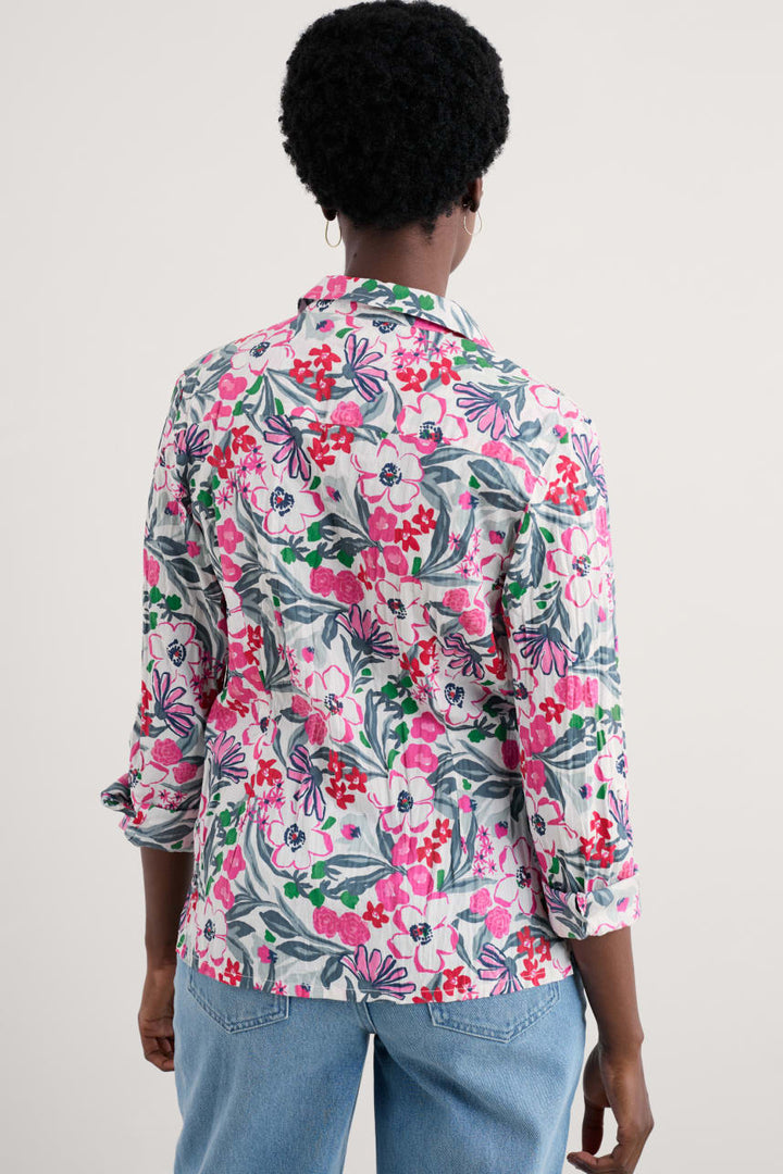 Seasalt Larissa Cotton Shirt Garden Flowers Tulip WM23525-36939 - Shirley Allum Boutique