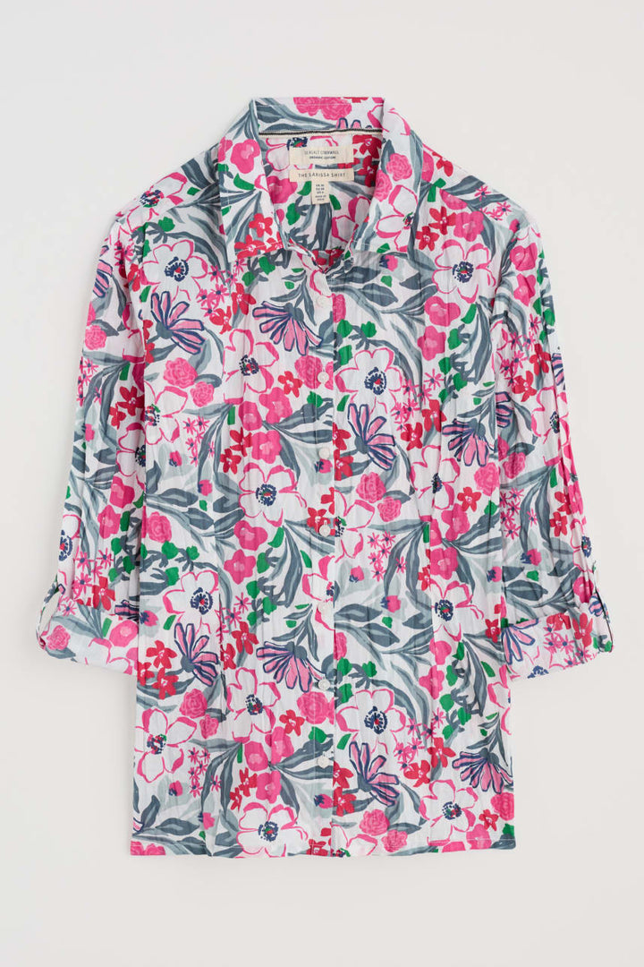 Seasalt Larissa Cotton Shirt Garden Flowers Tulip WM23525-36939 - Shirley Allum Boutique