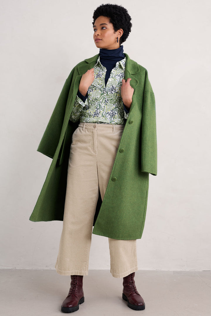 Seasalt Larissa Shirt Pressed Fern Chalk - Shirley Allum Boutique