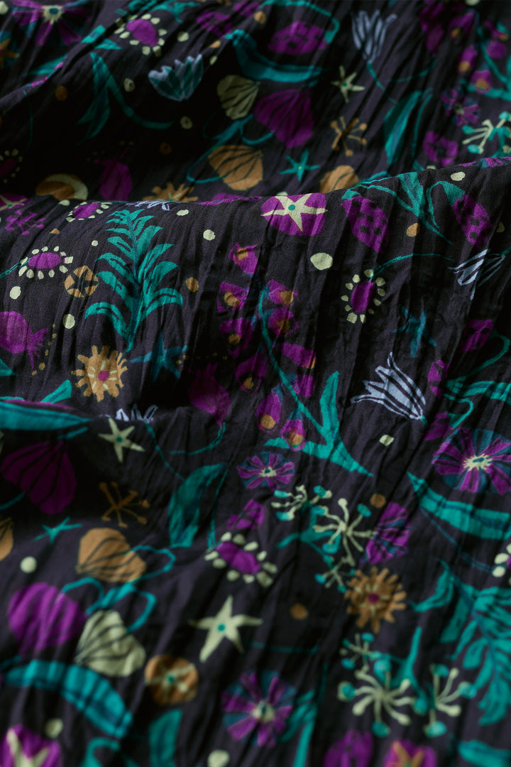 Seasalt Larissa WM00243R Illuminated Garden Onyx Print Shirt