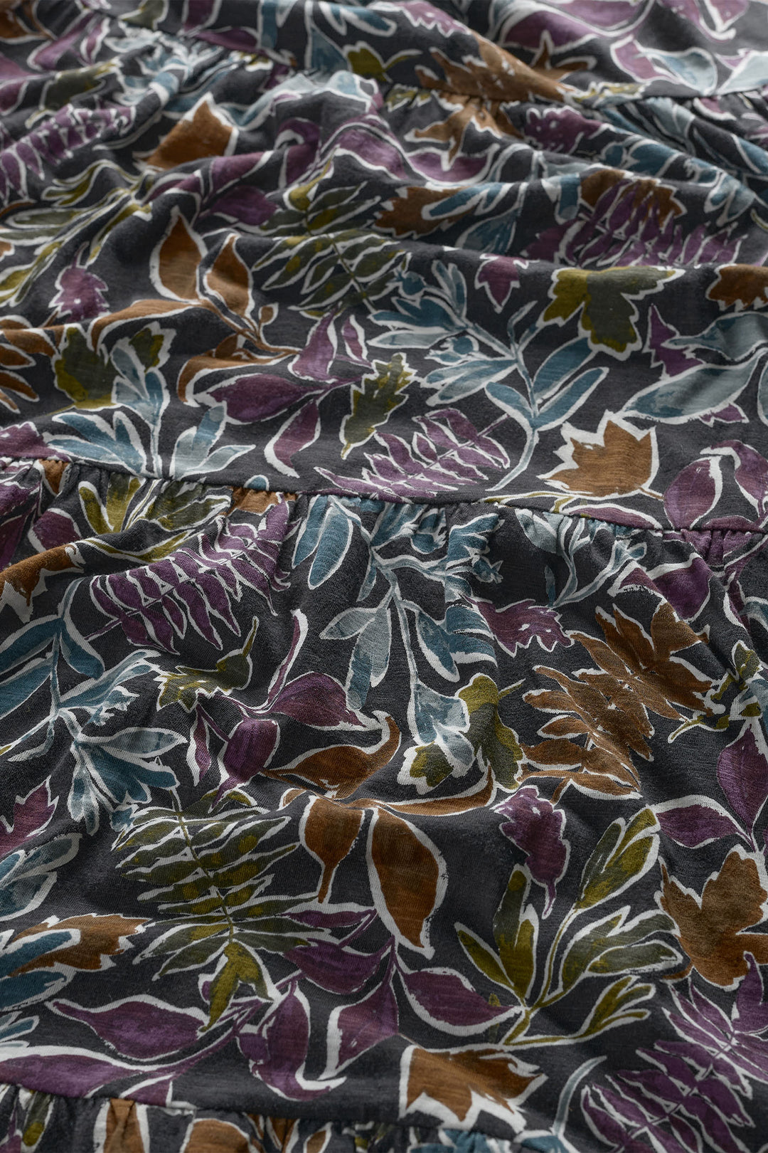 Seasalt Line Strokes Dress Regular Inked Foliage Onyx - Shirley Allum Boutique
