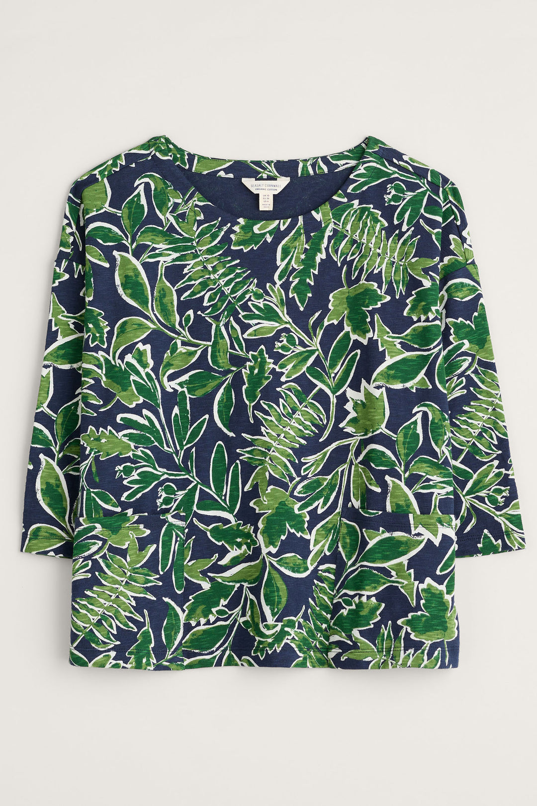 Seasalt Living Canvas Top Inked Foliage Maritime - Shirley Allum Boutique