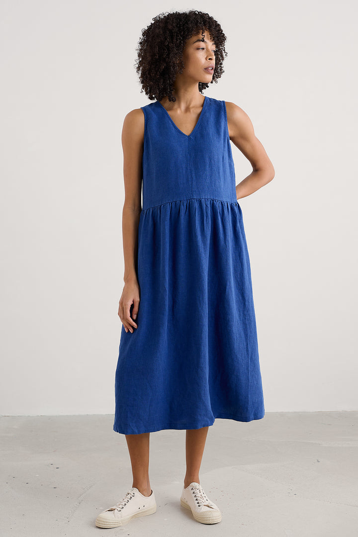 Seasalt Lowland Heather Dress Regular Bright Marine WM30454-34529 - Shirley Allum Boutique