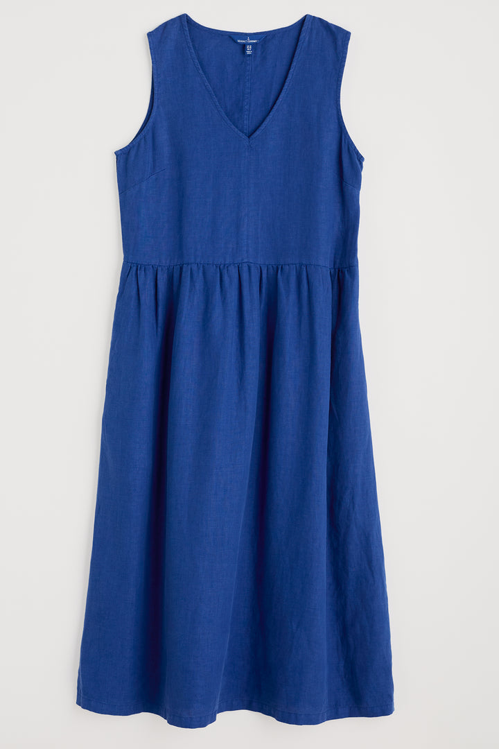 Seasalt Lowland Heather Dress Regular Bright Marine WM30454-34529 - Shirley Allum Boutique