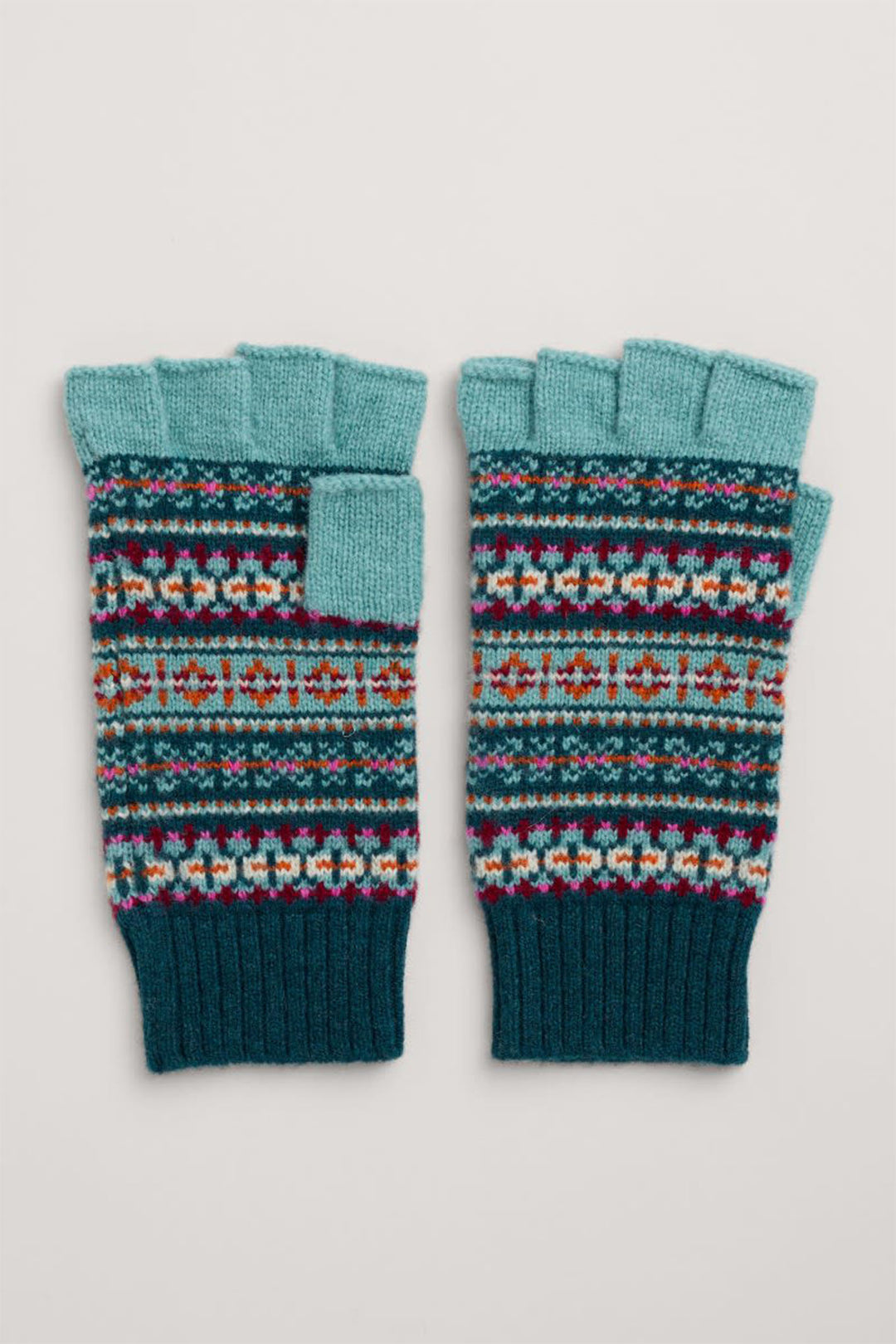 Seasalt Mabyn Fingerless Gloves Wheal Towan Seashore Mix - Shirley Allum Boutique