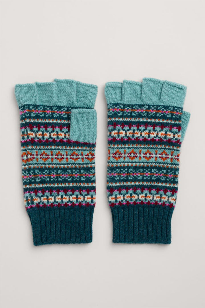 Seasalt Mabyn Fingerless Gloves Wheal Towan Seashore Mix - Shirley Allum Boutique
