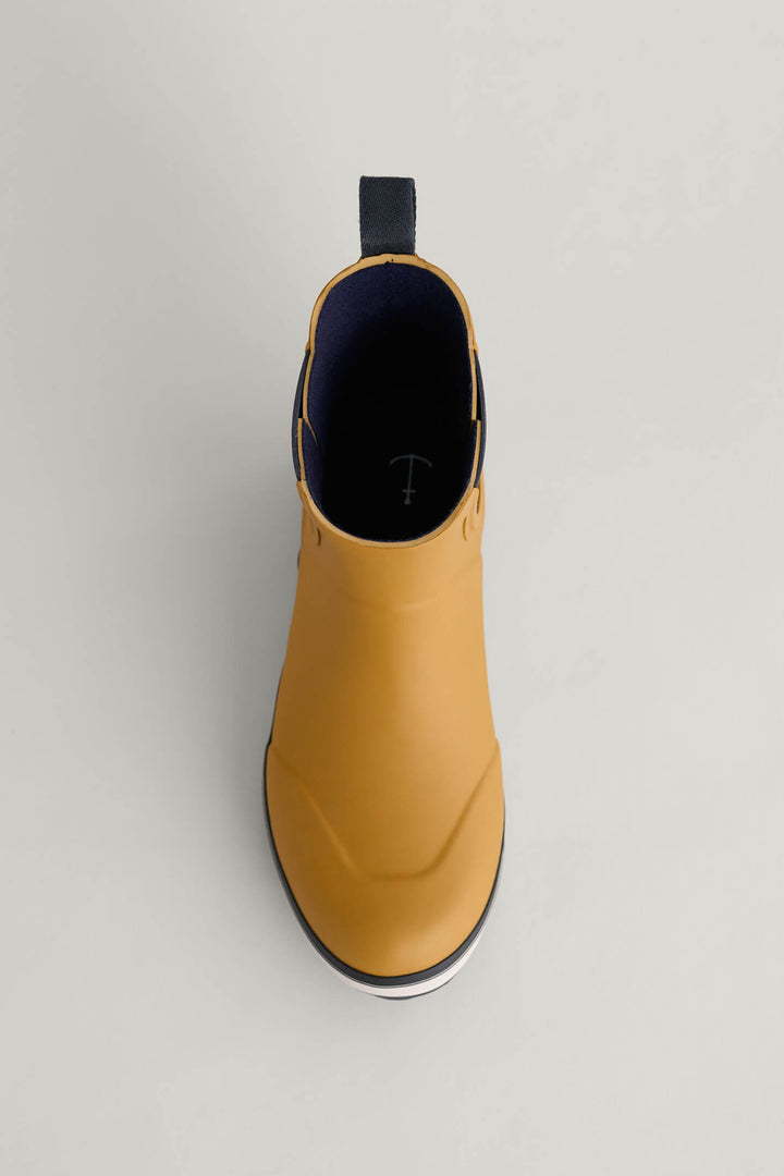 Seasalt Sand Bay Yellow Sunglow Chelsea-Style Short Wellies - Shirley Allum Boutique