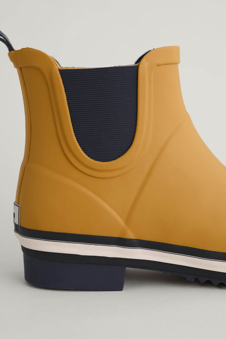Seasalt Sand Bay Yellow Sunglow Chelsea-Style Short Wellies - Shirley Allum Boutique