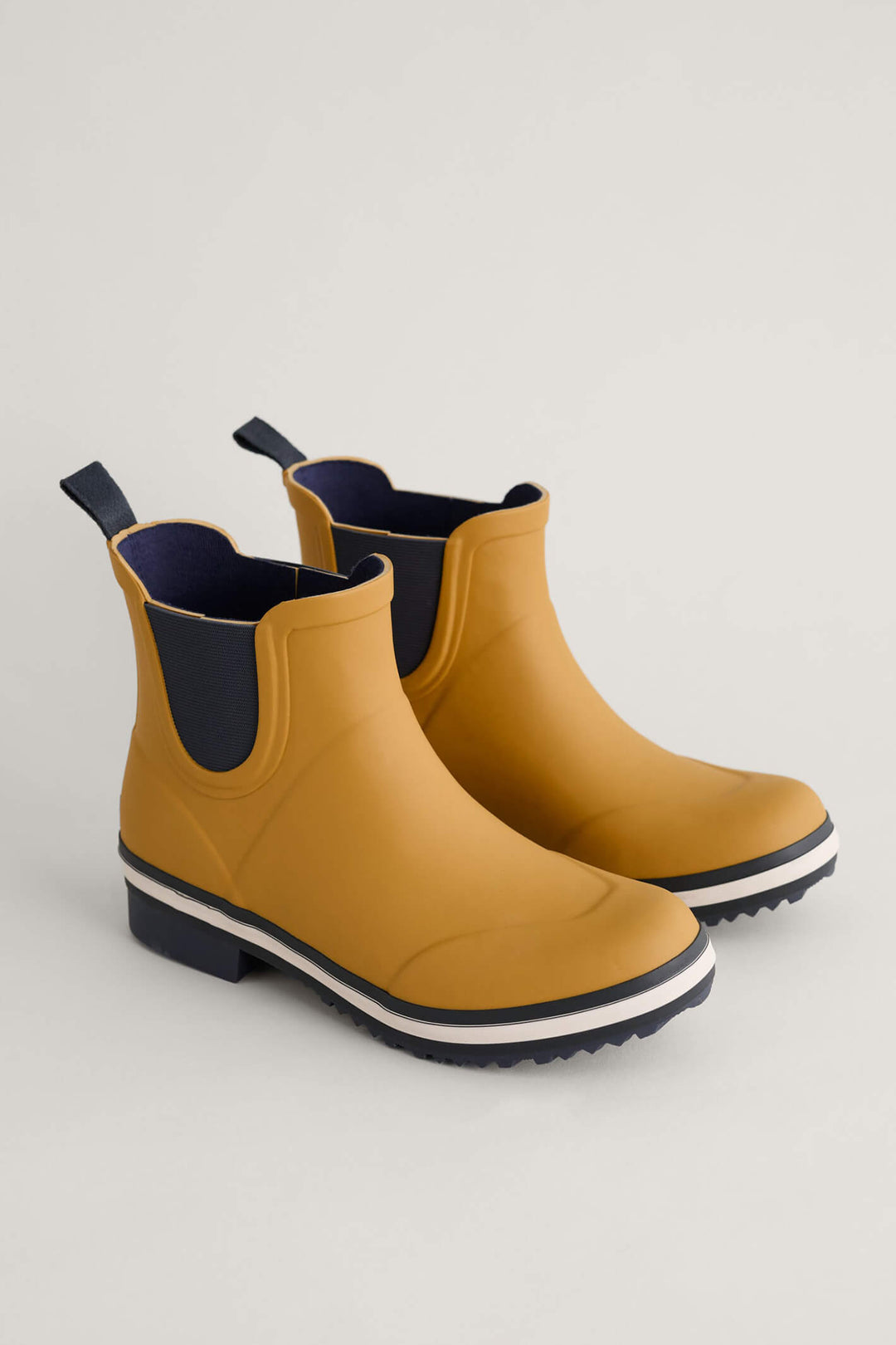 Seasalt Sand Bay Yellow Sunglow Chelsea-Style Short Wellies - Shirley Allum Boutique