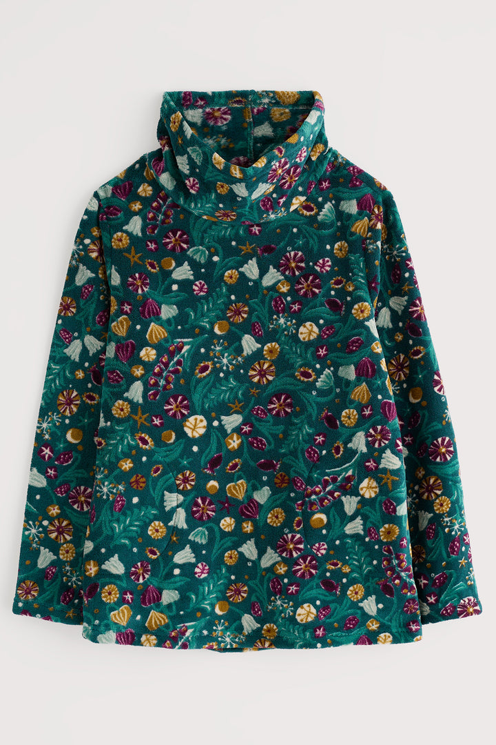 Floral patterned shirt on a white background