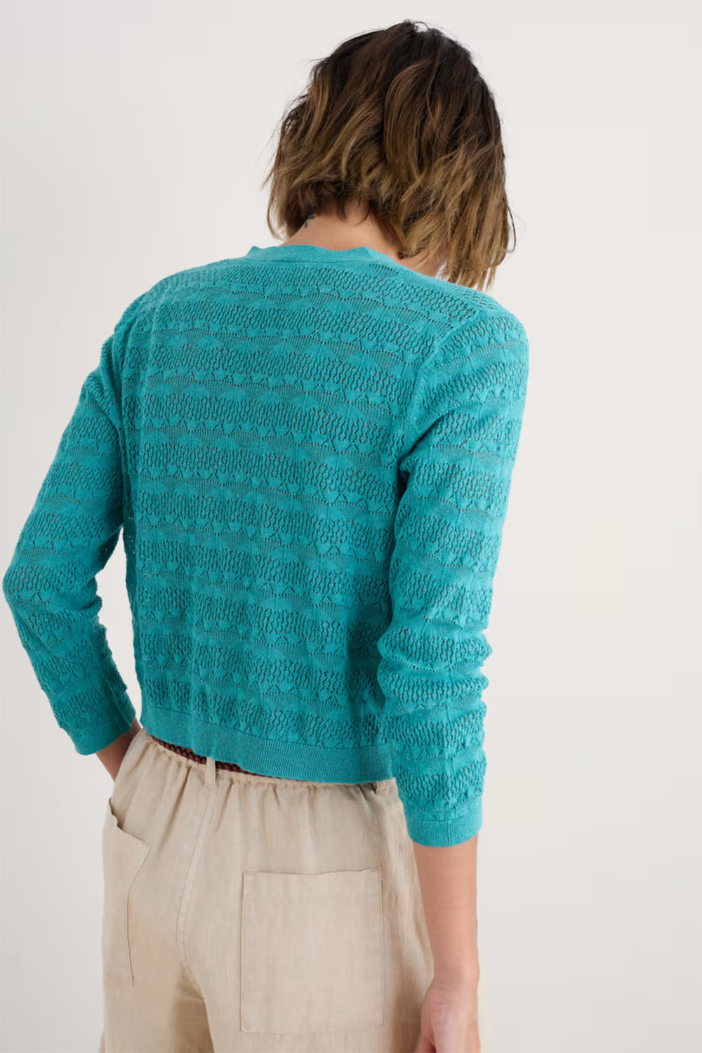 Seasalt Sweet Day Azurite Blue Cotton Cardigan Regular - Shirley Allum Boutique