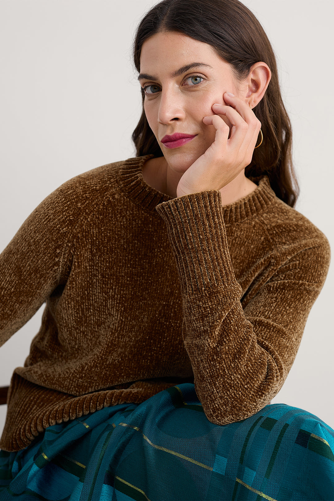 Seasalt Sycamore Oak Brown Jumper WM37722R
