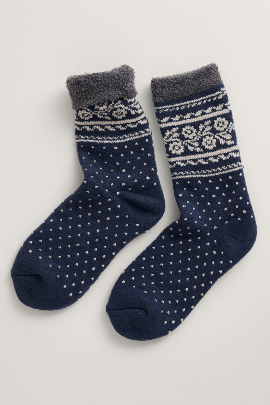 Seasalt Tapestries Maritime Blue Cabin Socks - Shirley Allum Boutique