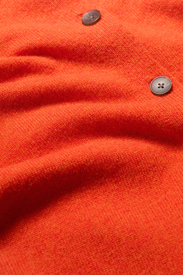 Seasalt Tern Tide Mandarin Orange Cardigan WM25690R