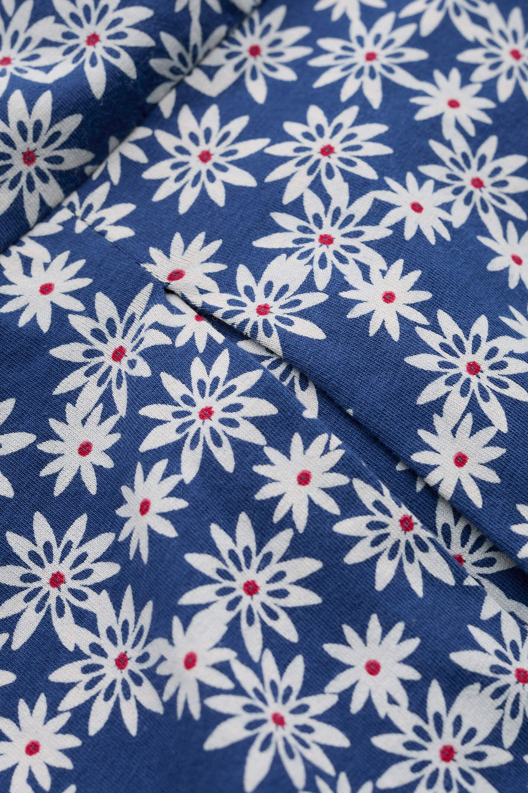 Seasalt Wild Bouquet Daisy Scatter Marine Blue Dress - Shirley Allum Boutique