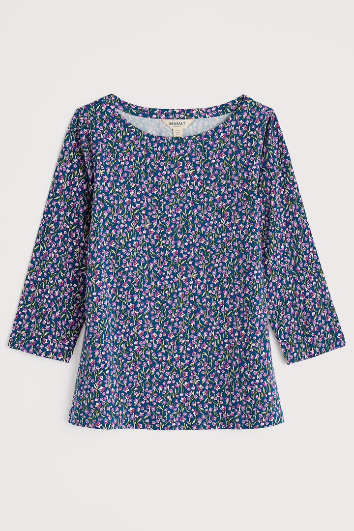 Seasalt WM27632 374 Blue Flax Flower Bright Orchid 3/4 Easel Top