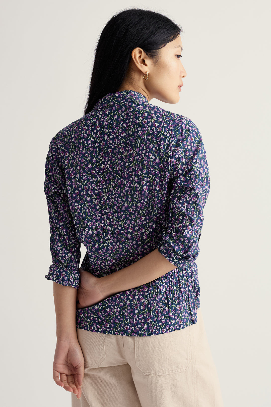 Seasalt WM29562 37482 Flax Flower Bright Orchid Larissa Shirt