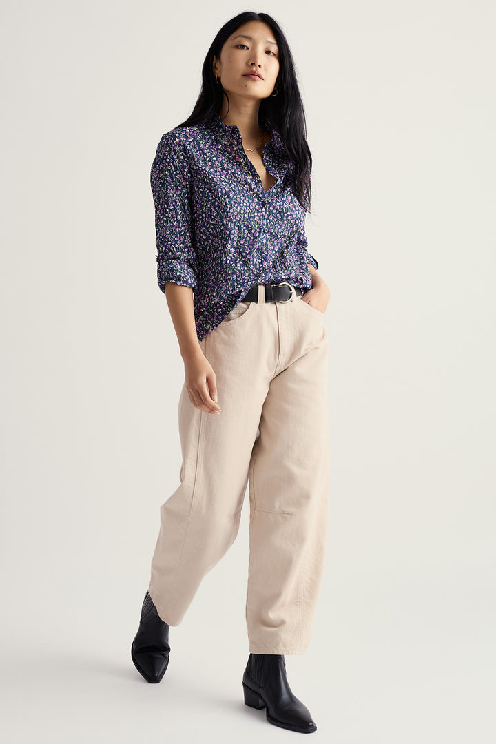 Seasalt WM29562 37482 Flax Flower Bright Orchid Larissa Shirt