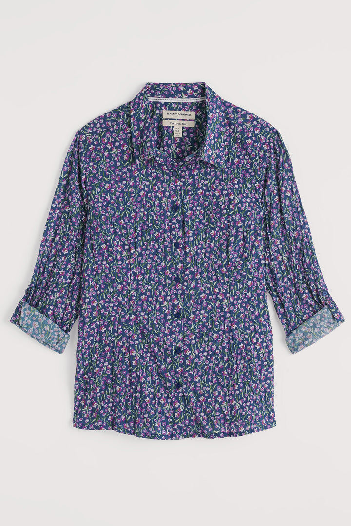 Seasalt WM29562 37482 Flax Flower Bright Orchid Larissa Shirt