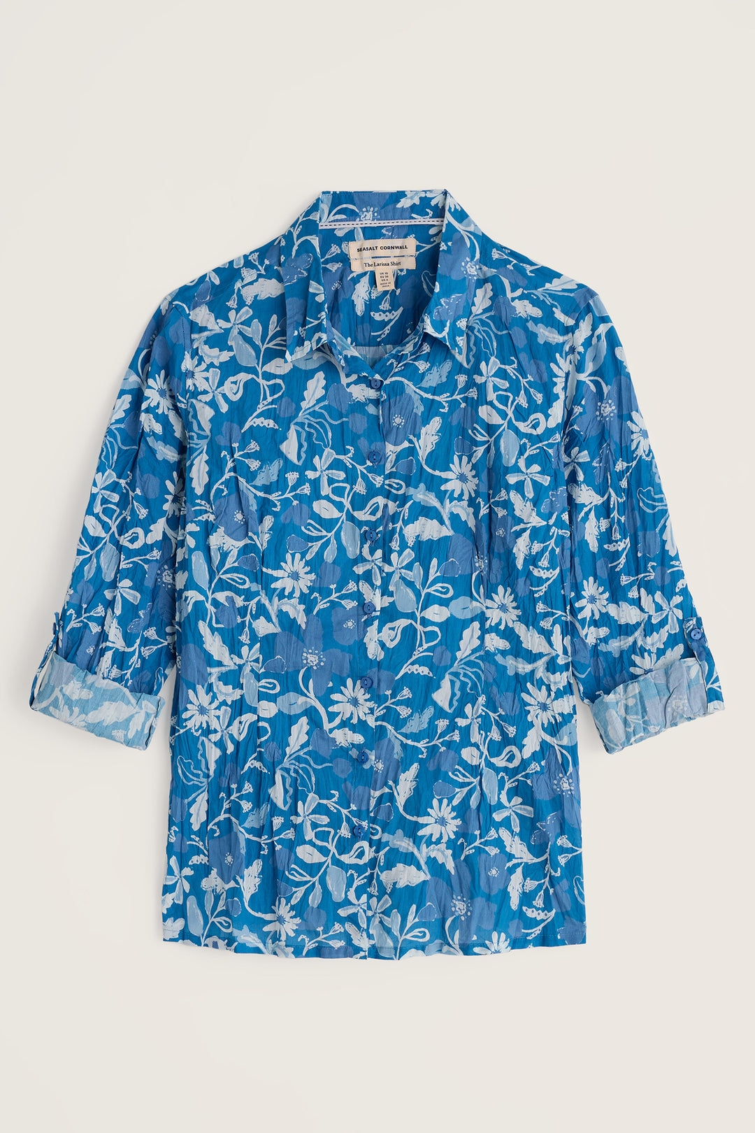 Seasalt WM29562-38044 Larissa Winding Meadow Sailboats Shirt