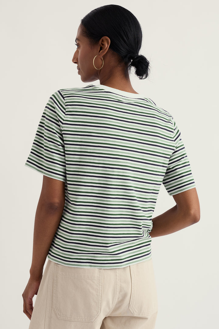 Seasalt WM32430-38093 Copseland Pellitras Treetop Green T-Shirt