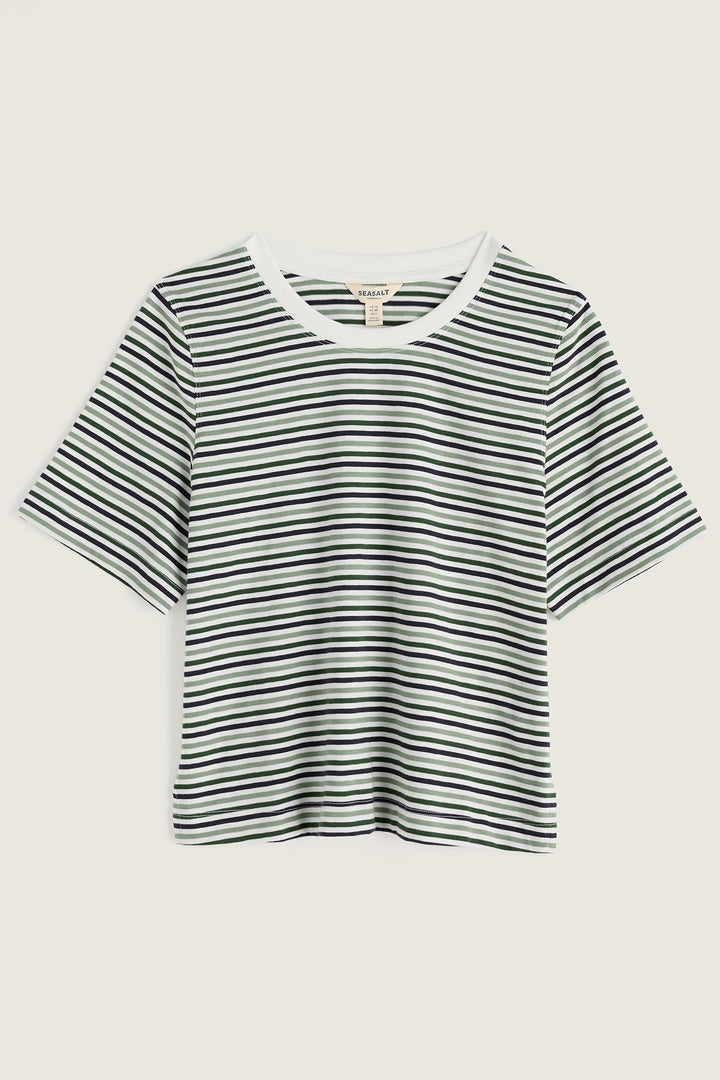 Seasalt WM32430-38093 Copseland Pellitras Treetop Green T-Shirt