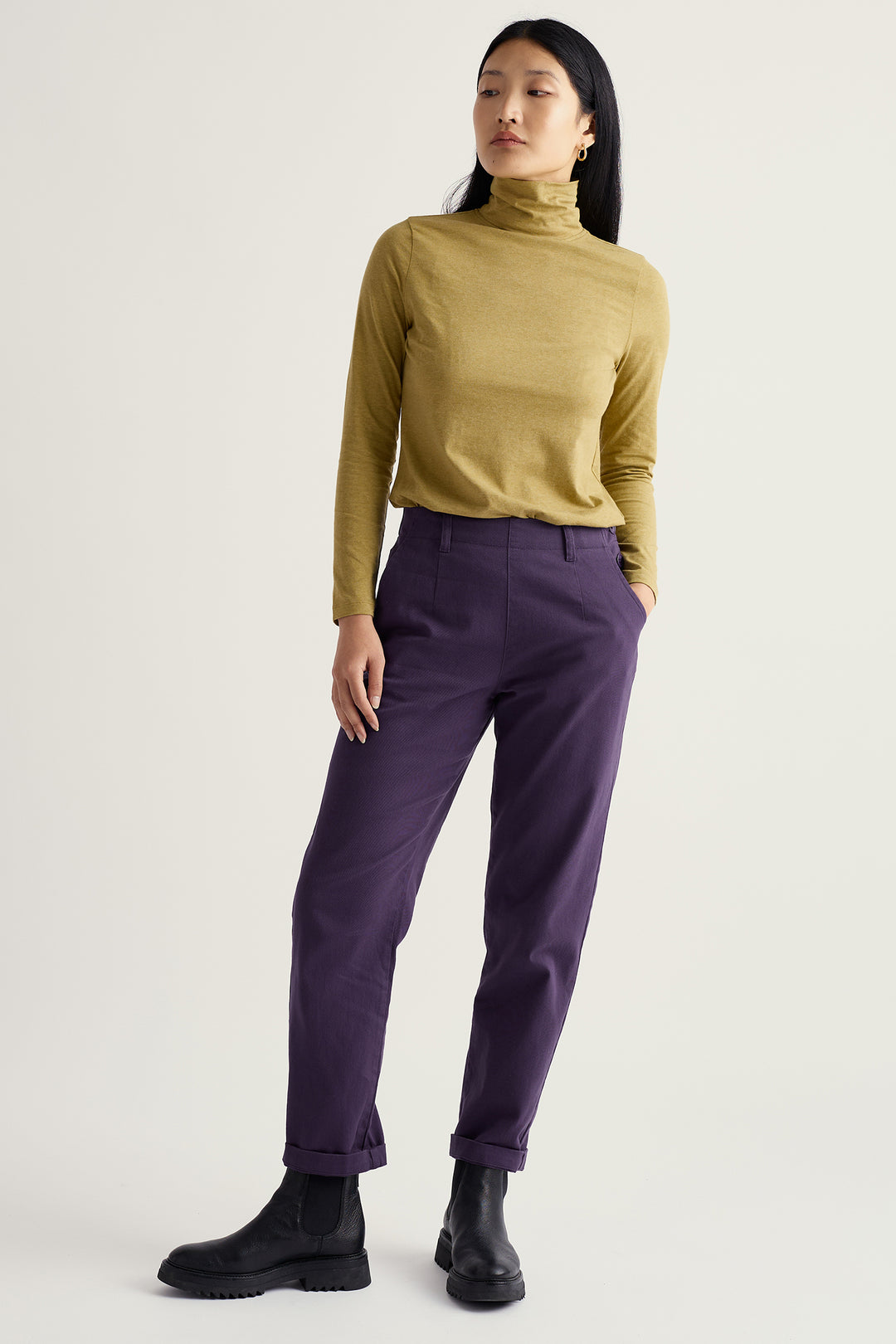 Seasalt WM33256R Dark Violet Waterdance Trousers