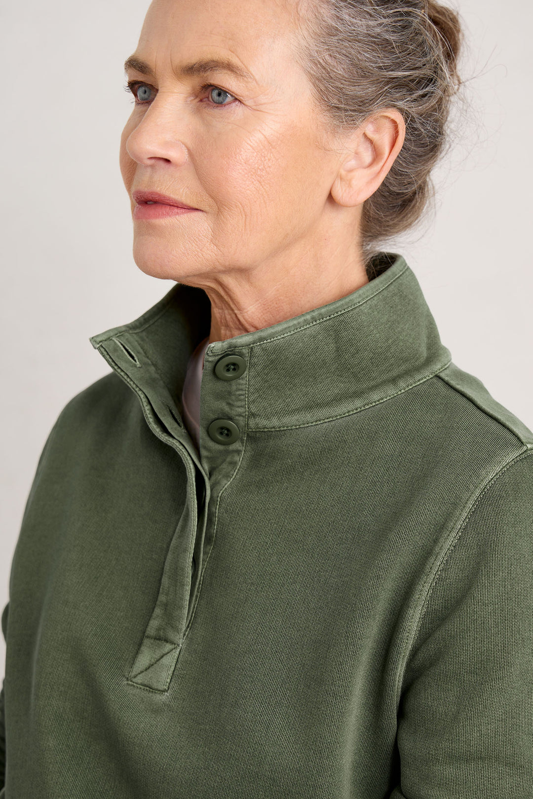 Seasalt WM33737 Green Shank Heath Sweatshirt - Shirley Allum Boutique