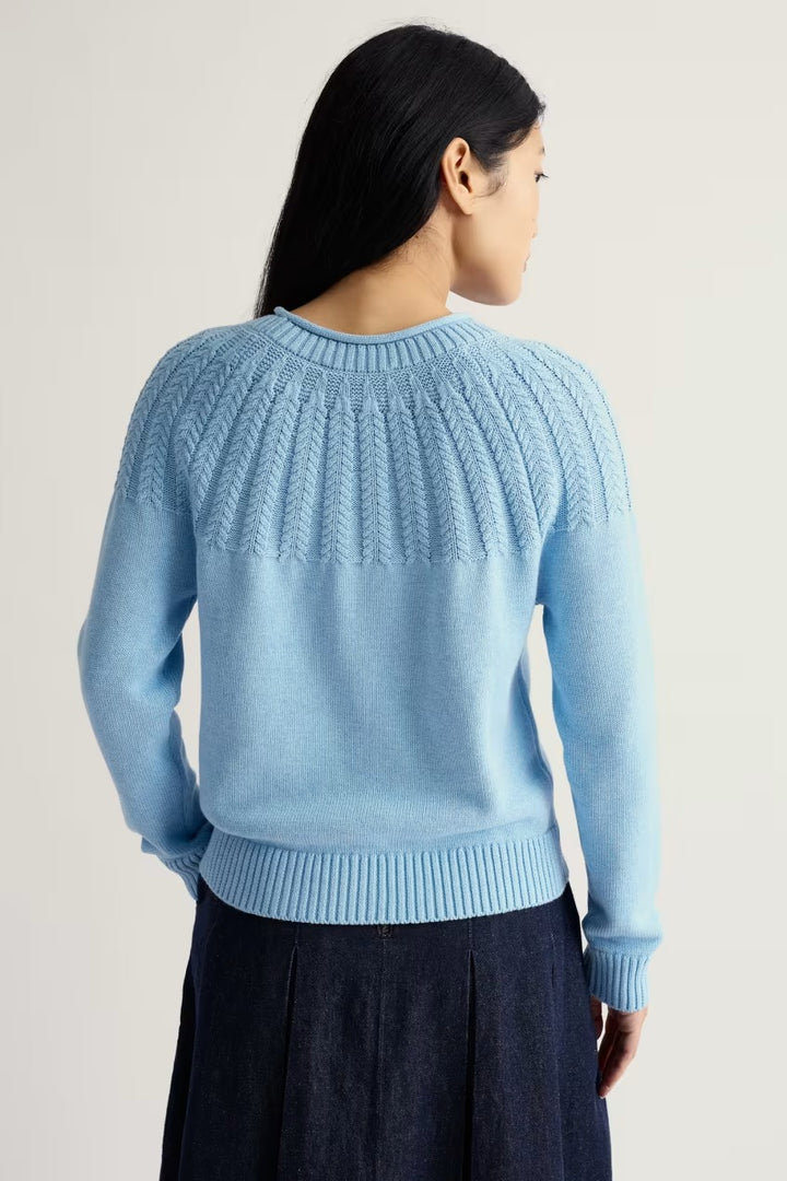 Seasalt WM34668 Spring Sky Stone Chat Jumper