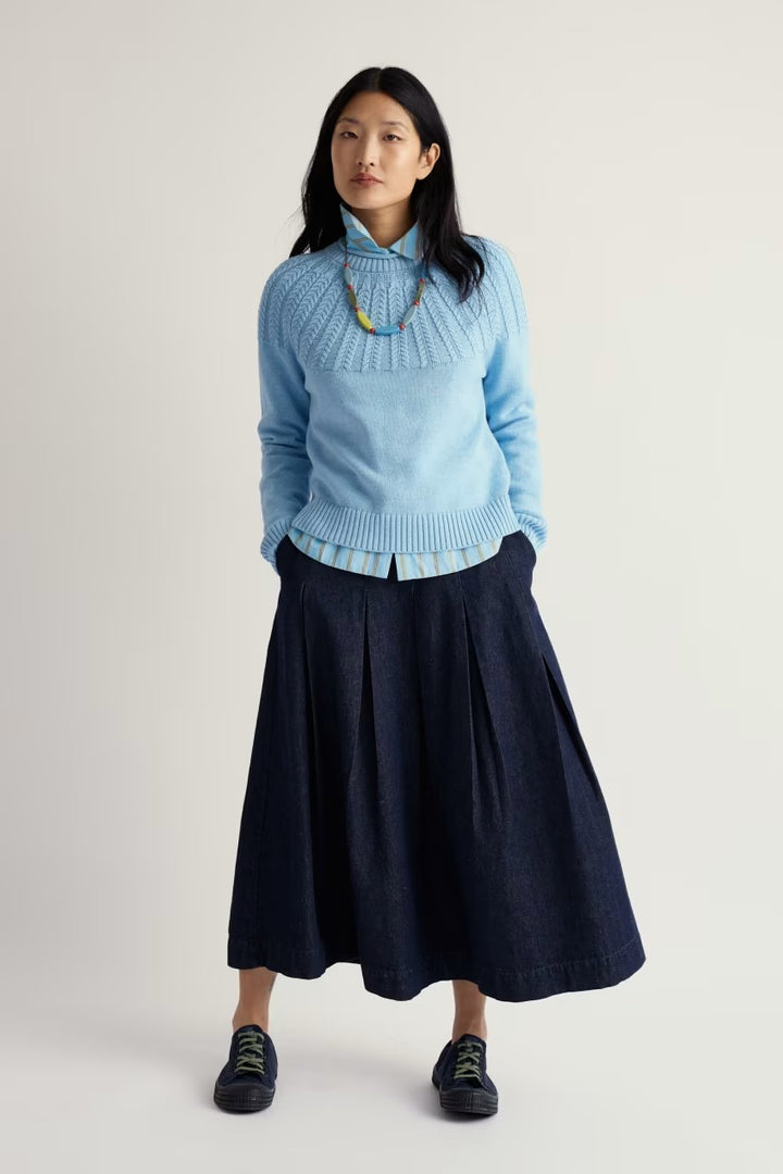 Seasalt WM34668 Spring Sky Stone Chat Jumper