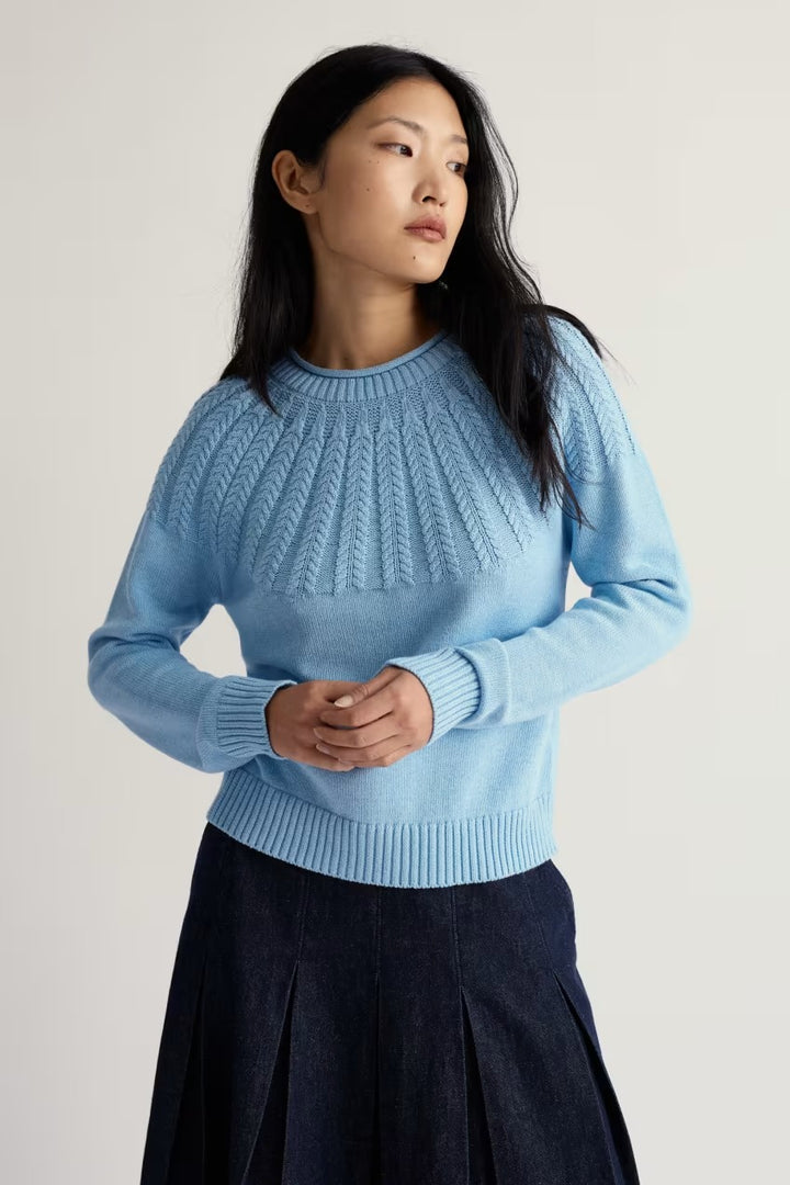 Seasalt WM34668 Spring Sky Stone Chat Jumper